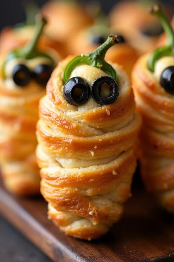 Spooktacular Halloween appetizers for festive gatherings and parties.