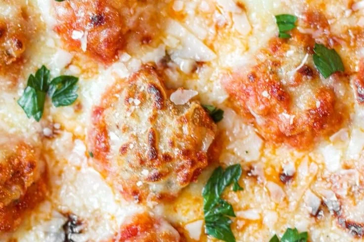 Chick Parm Meatballs