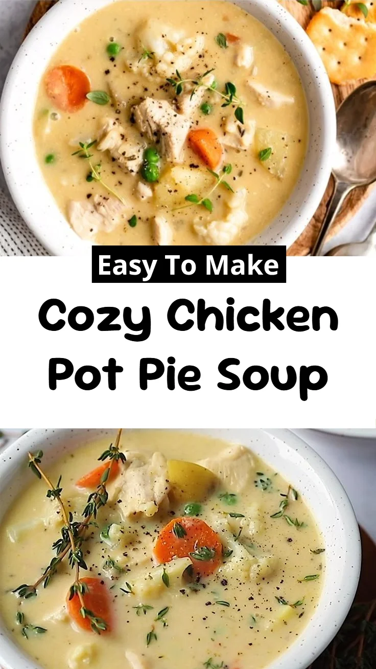 Cozy Chicken Pot Pie Soup