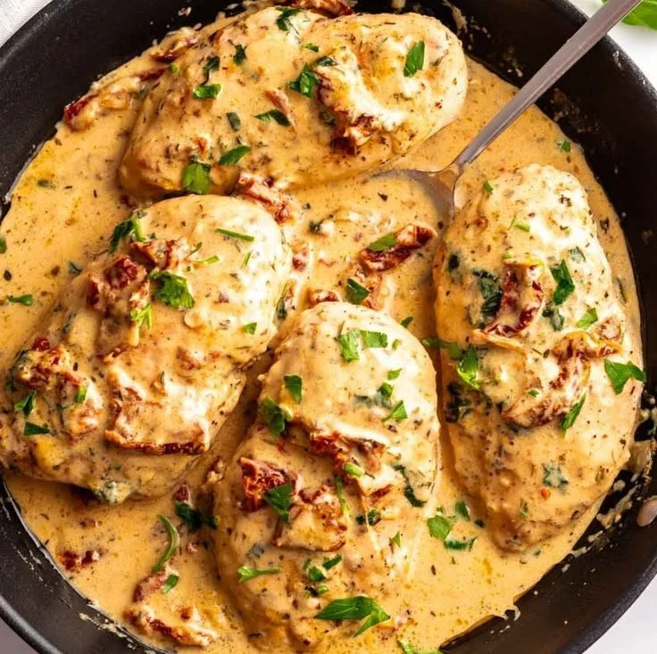 Easy Marry Me Chicken recipe ready in 30 minutes on a plate