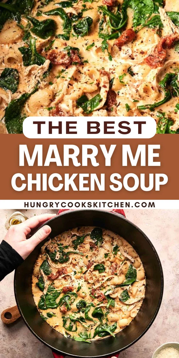 Delicious Marry Me Chicken Soup served in a bowl, perfect for cozy nights.