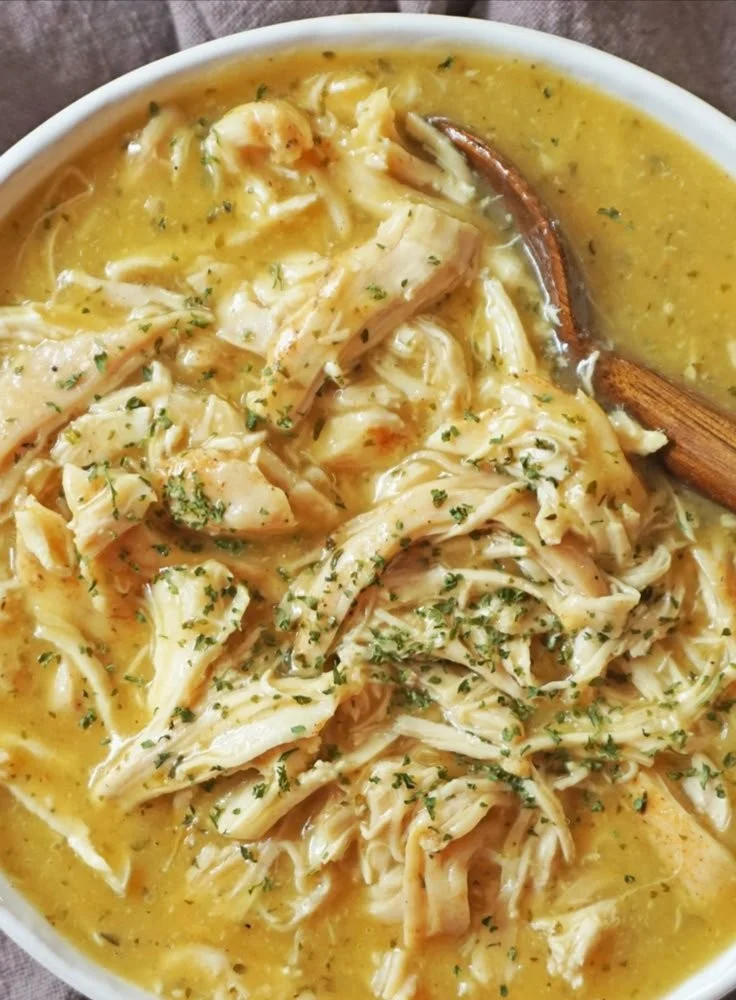Shredded Chicken with Mashed Potatoes