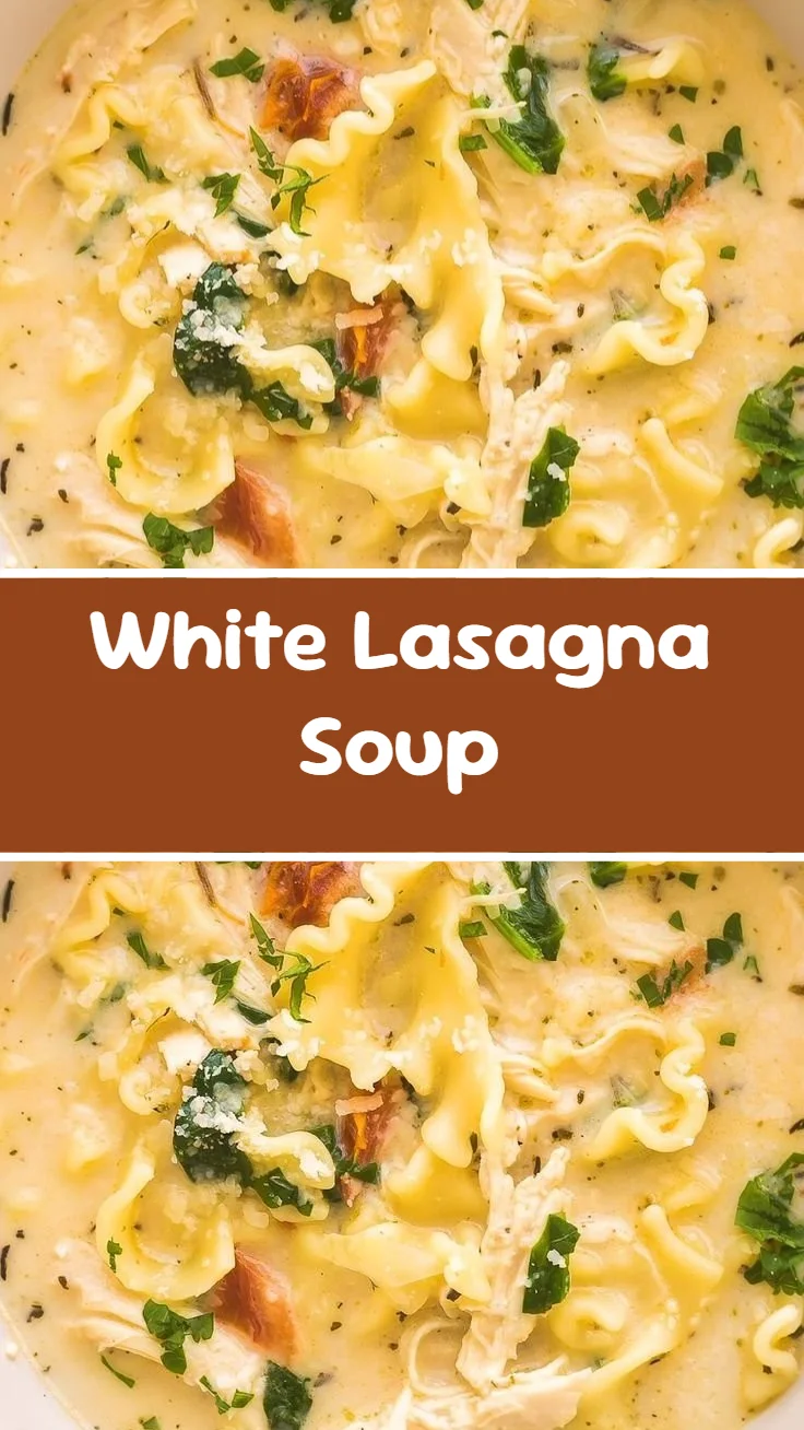 White Lasagna Soup
