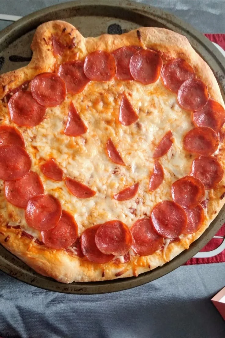 Delicious Halloween Pizza with spooky toppings for a festive celebration